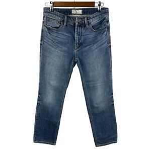FREE PEOPLE MID RISE STRAIGHT LEG MEDIUM WASH JEANS SIZE 27